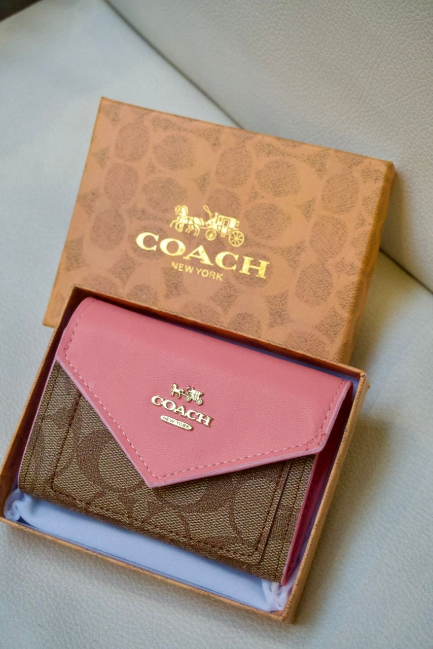 Porte-monnaie Coach Rose