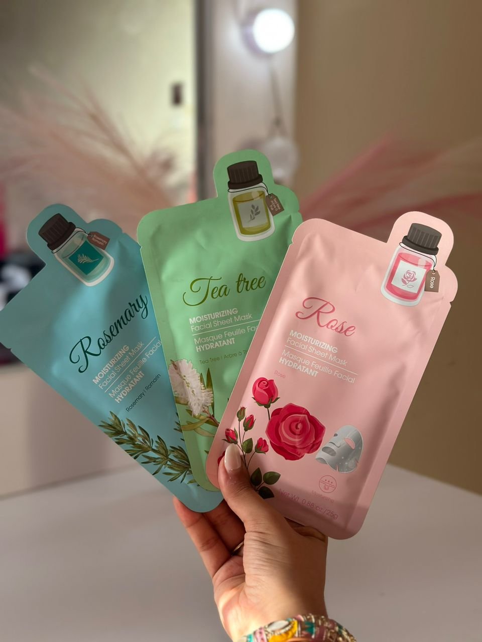 Trio mask visage 🌸 