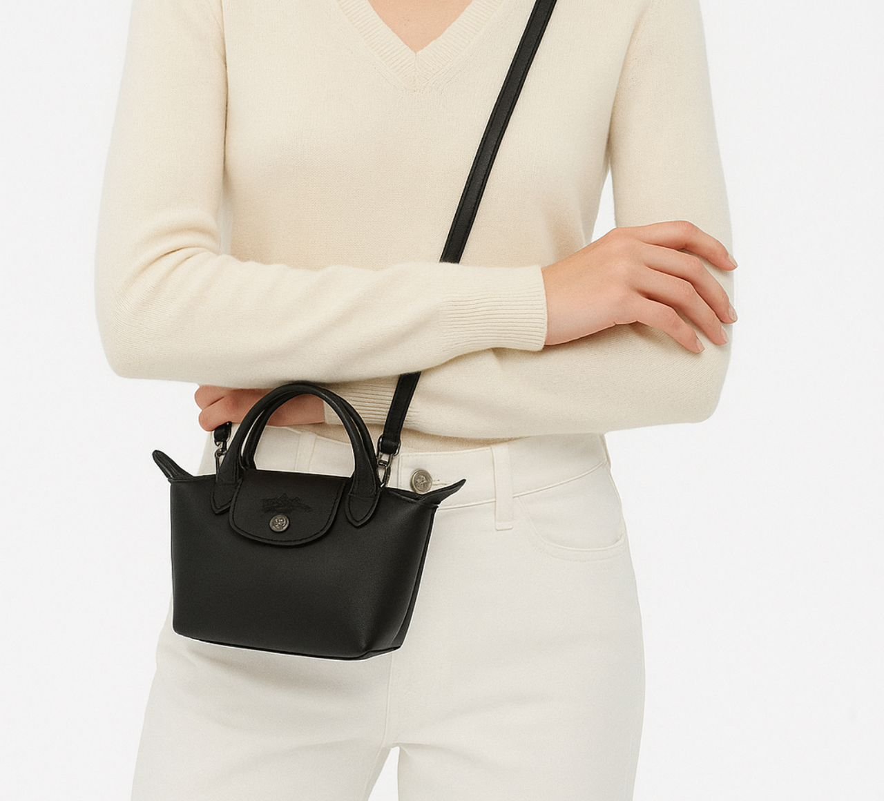  Sac longchamps Mini Noir