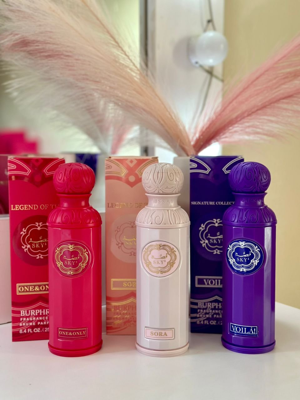 🌸 Pack Brume Qissah – Collection Parfumée (3 pièces)